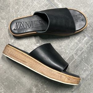JAMES SMITH black stacked up slide